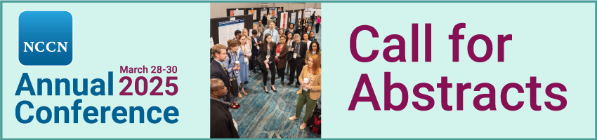 NCCN Annual Conference 2025 Call for Abstracts