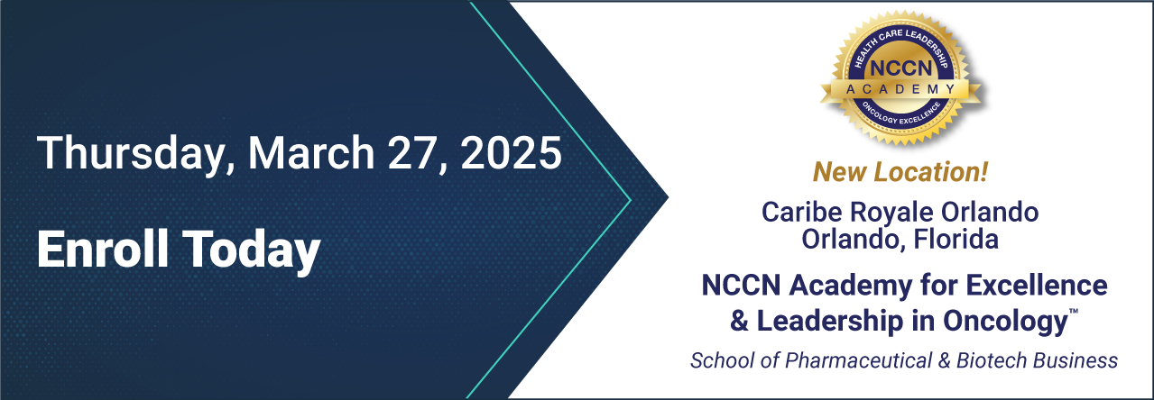 NCCN Academy for Excellence and Leadership in Oncology