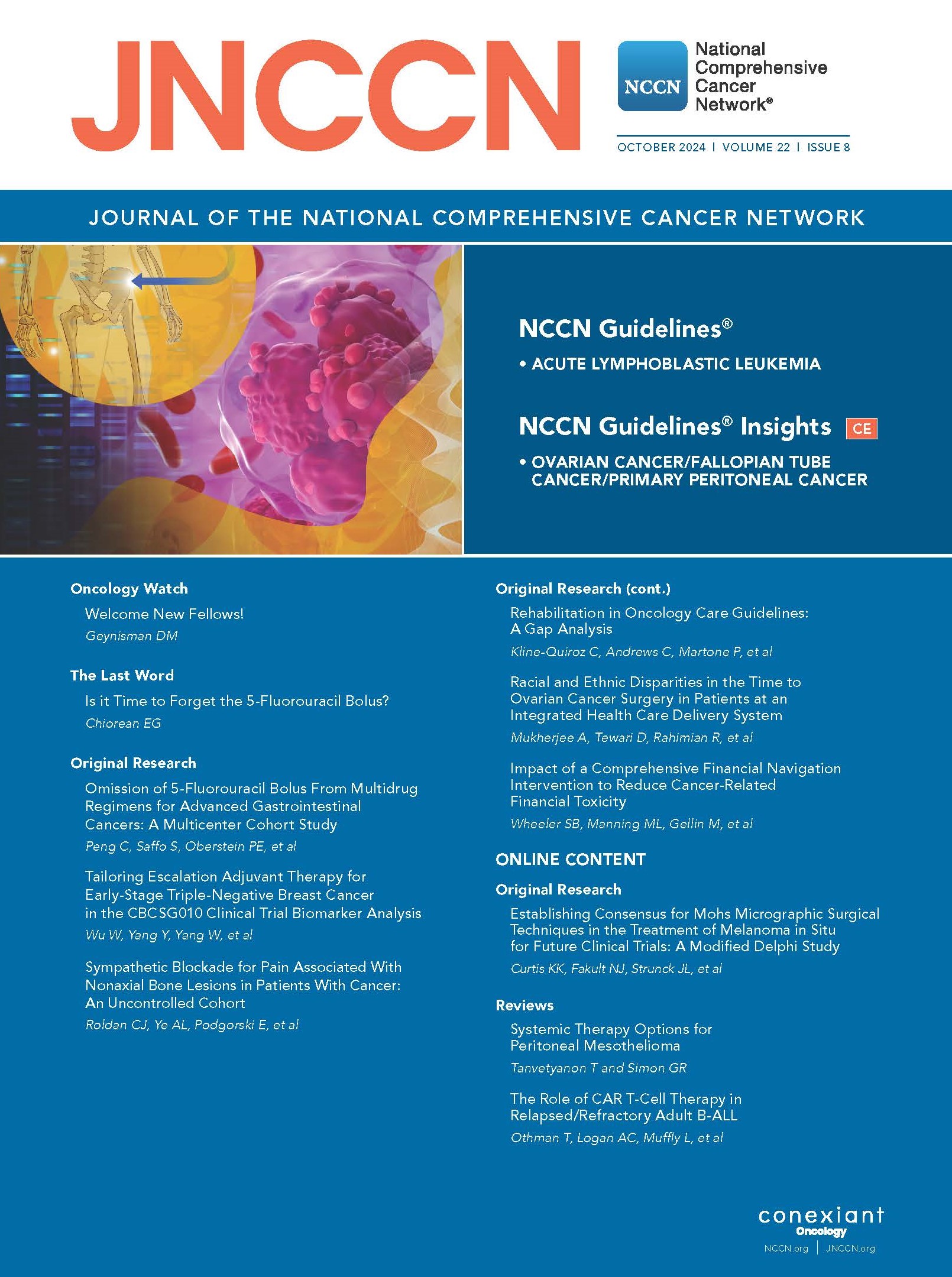 JNCCN Cover, October 2024